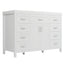 Bathroom Vanity With Sink, 2 Doors 8 Drawers, Soft Close System, Classic Design