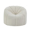 Osmash - Teddy Sherpa Chair With Swivel - White