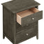 Dove Tailed Drawers 3 Drawer Nightstand