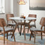 Oscar - Round Glass Dining Table Set