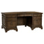 Stigham - 7 Drawer Executive Desk With Lockable File Cabinets - Oak