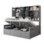 Daybed With All-In-One Cabinet And Shelf