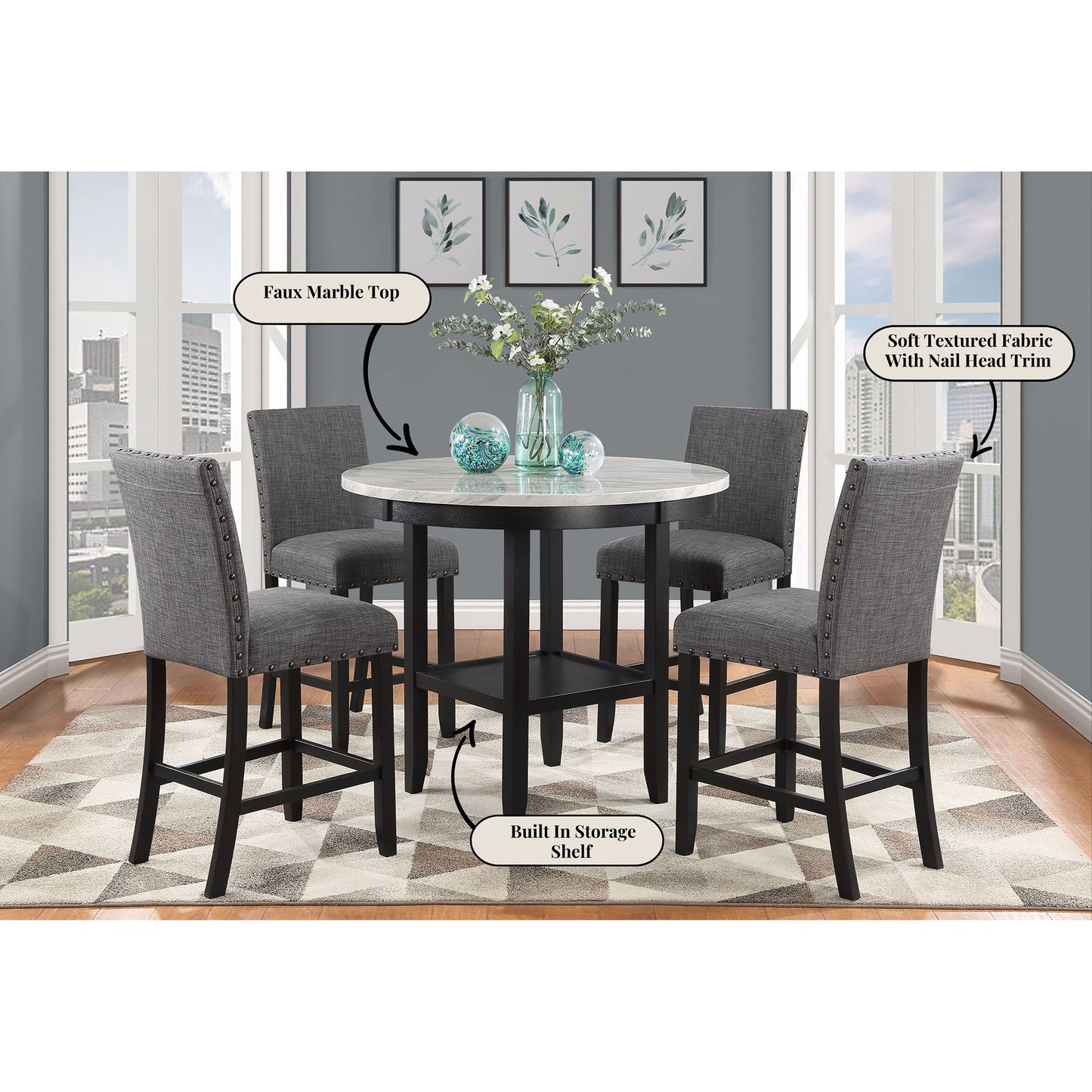 Marian - Bar Stool (Set of 2)