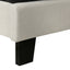 Queen Size Bed, Upholstered, Transitional - Beige