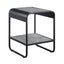 Raziela - End Table With Storage - Black / Gray