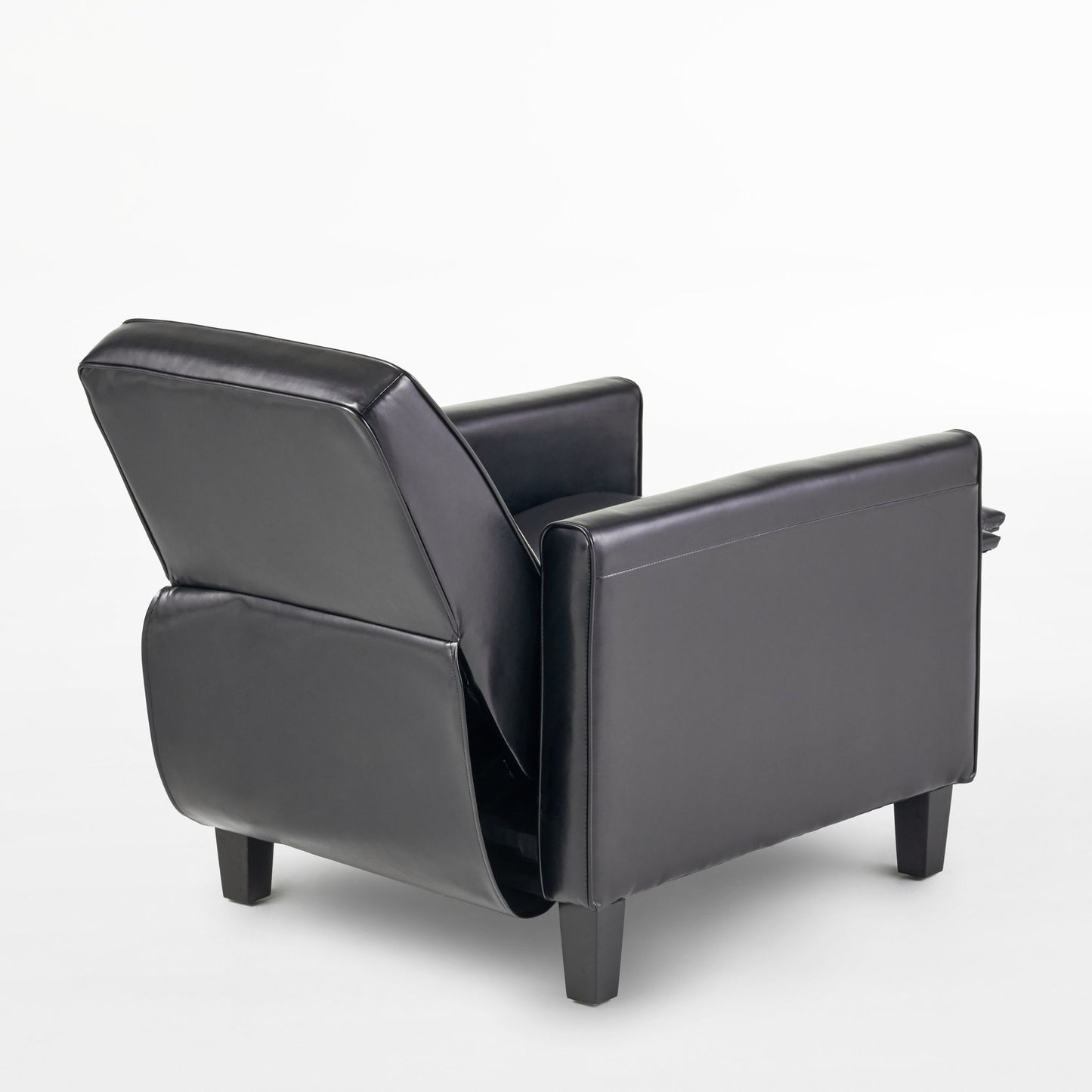 Upholstered Push Back Recliner Chair For Living Room