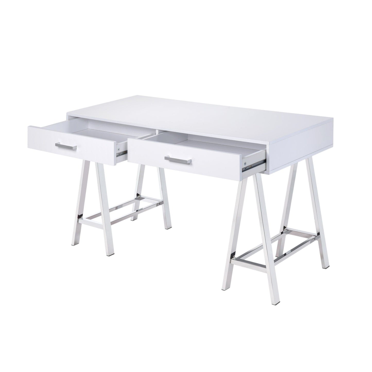 Coleen - High Gloss Writing Desk With USB