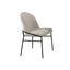 Lark - Side Chair (Set of 2) - Black / Cream