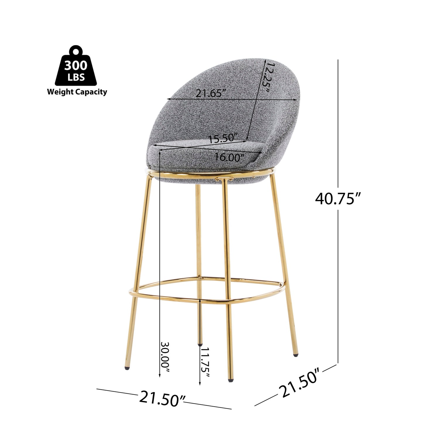 Celano - Upholstered Barstool (Set of 2)
