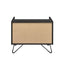 Melkree - Accent Table With Display & Utility Function - Black