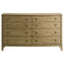 Menlo - 8 Drawer Dresser Cabinet - Natural