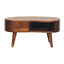 Wave Coffee Table With 1 Drawer
