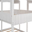 Bunk Bed With Roof, Window, Guardrail, Ladder