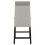 Upholstered Counter Stools (Set of 2) - Gray