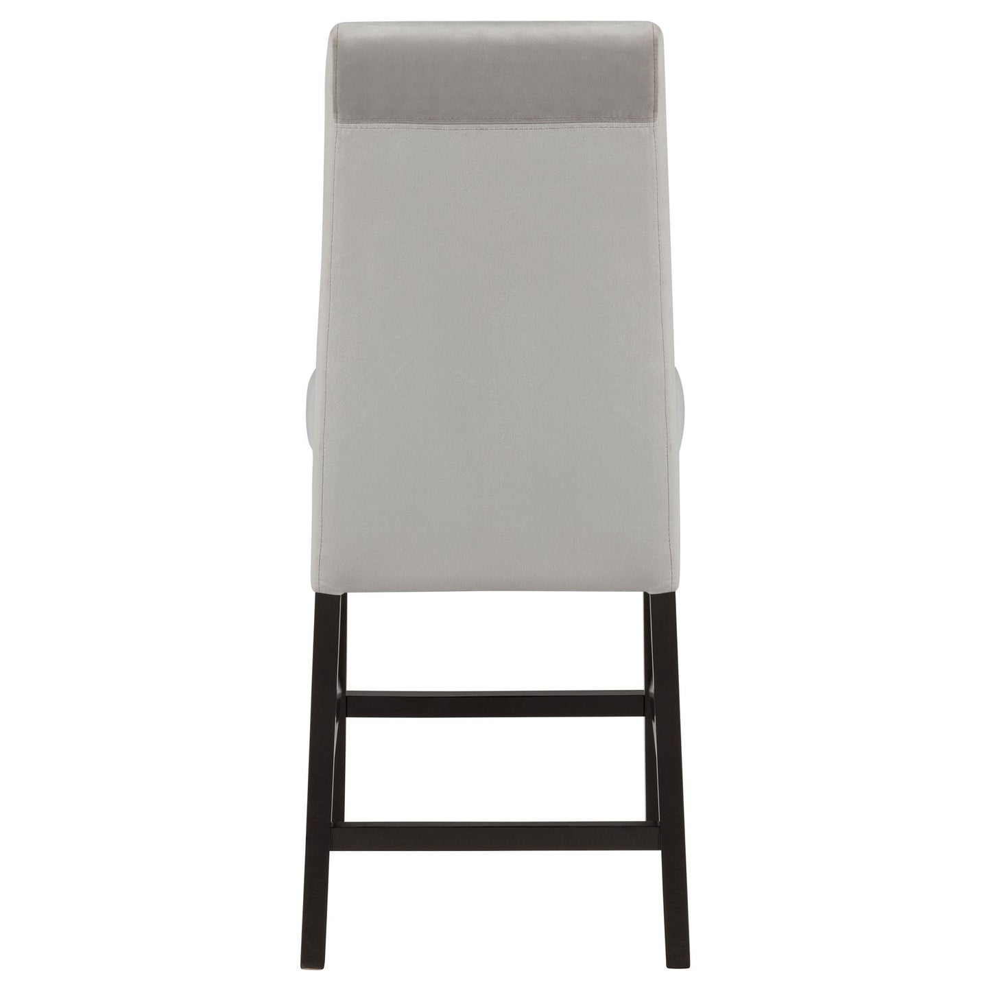 Upholstered Counter Stools (Set of 2) - Gray