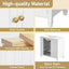 Bathroom Vanity With Sink, 1 Tip Out Drawer, 3 Side Drawers, Adjustable Shelf