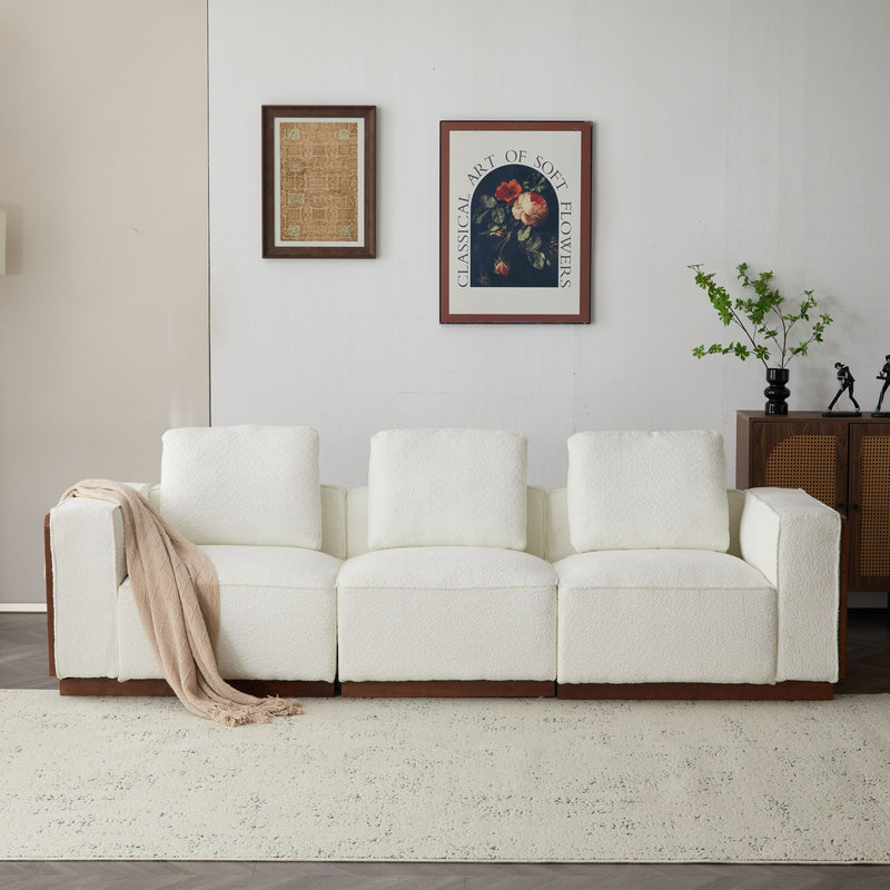 Chita - Modular Sectional Sofa, 3 Seater - Beige