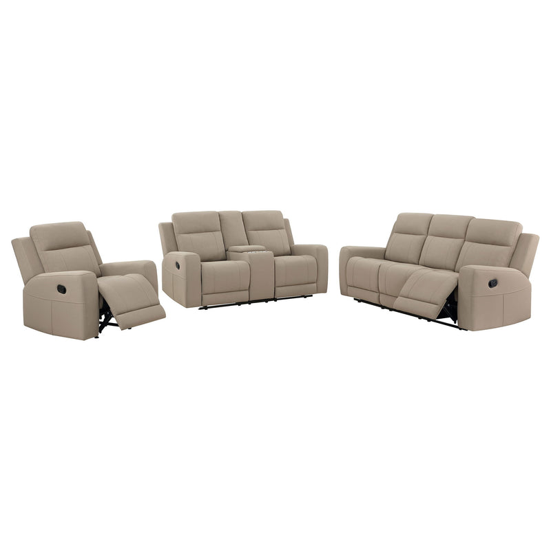 Slater - Reclining Sofa Set With Manual Recline