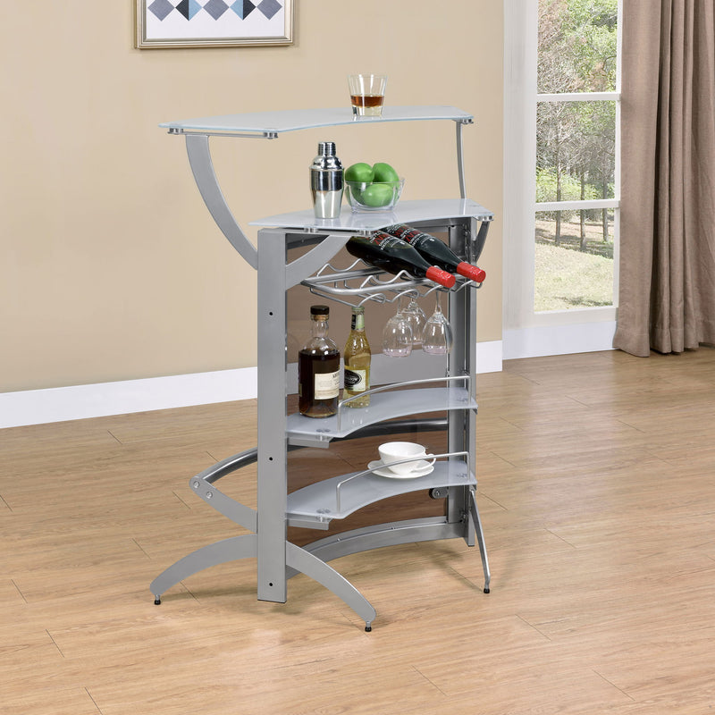 Elaina - 2 Shelf Home Bar
