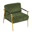 Modern Accent Chair With Cushions, Cozy Seating