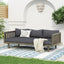 Claremont - 3 Seater Daybed Teak Acacia Wood Water Resistant Cushions