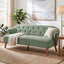 3 Seater Tufted Upholstered Couch Comfy Living Room Sofa