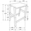 Cowichan - Backless Counter Stool (Set of 2) - White