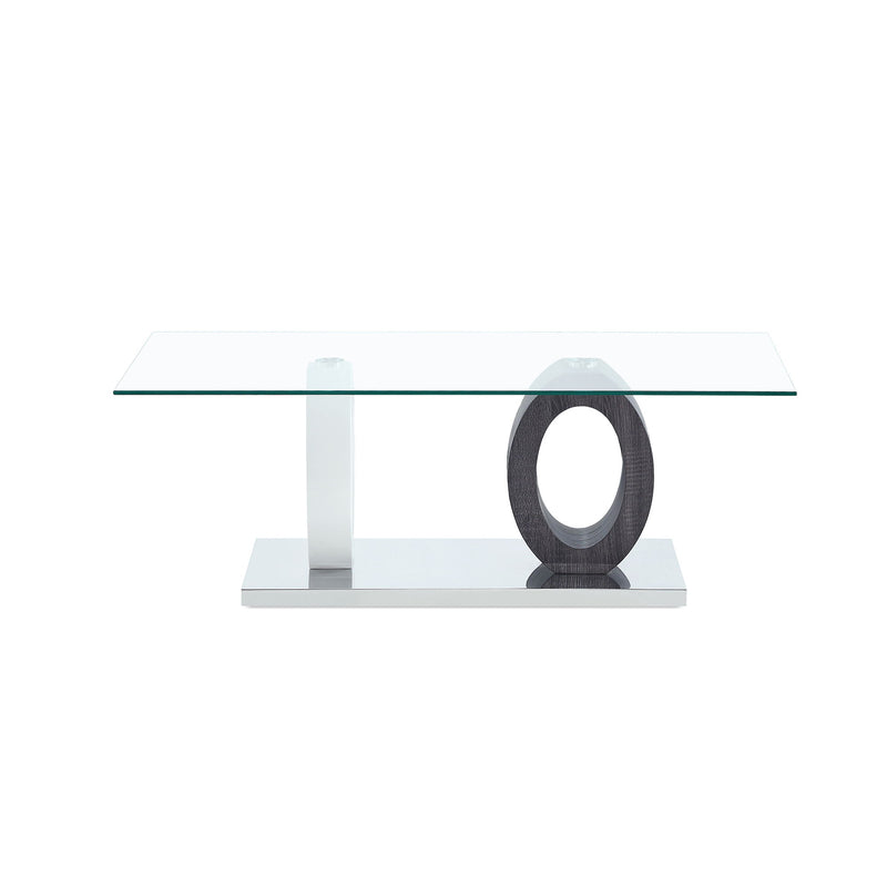 Tracker - Coffee Table - Brown / White