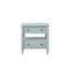 Open Nightstand With 2 Drawers