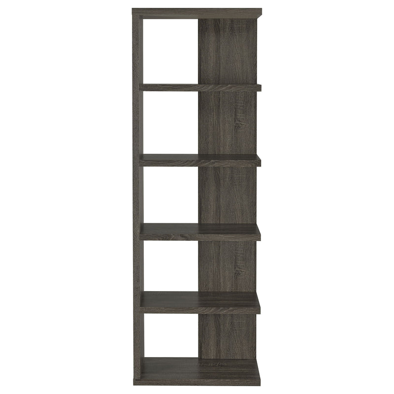 5 Shelf Bookcase - Gray
