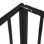 Metal Floor Bed Frame With Fence And Door
