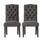Harriet - Tufted Dining Chair With Button Tufting And Diamond Stitching