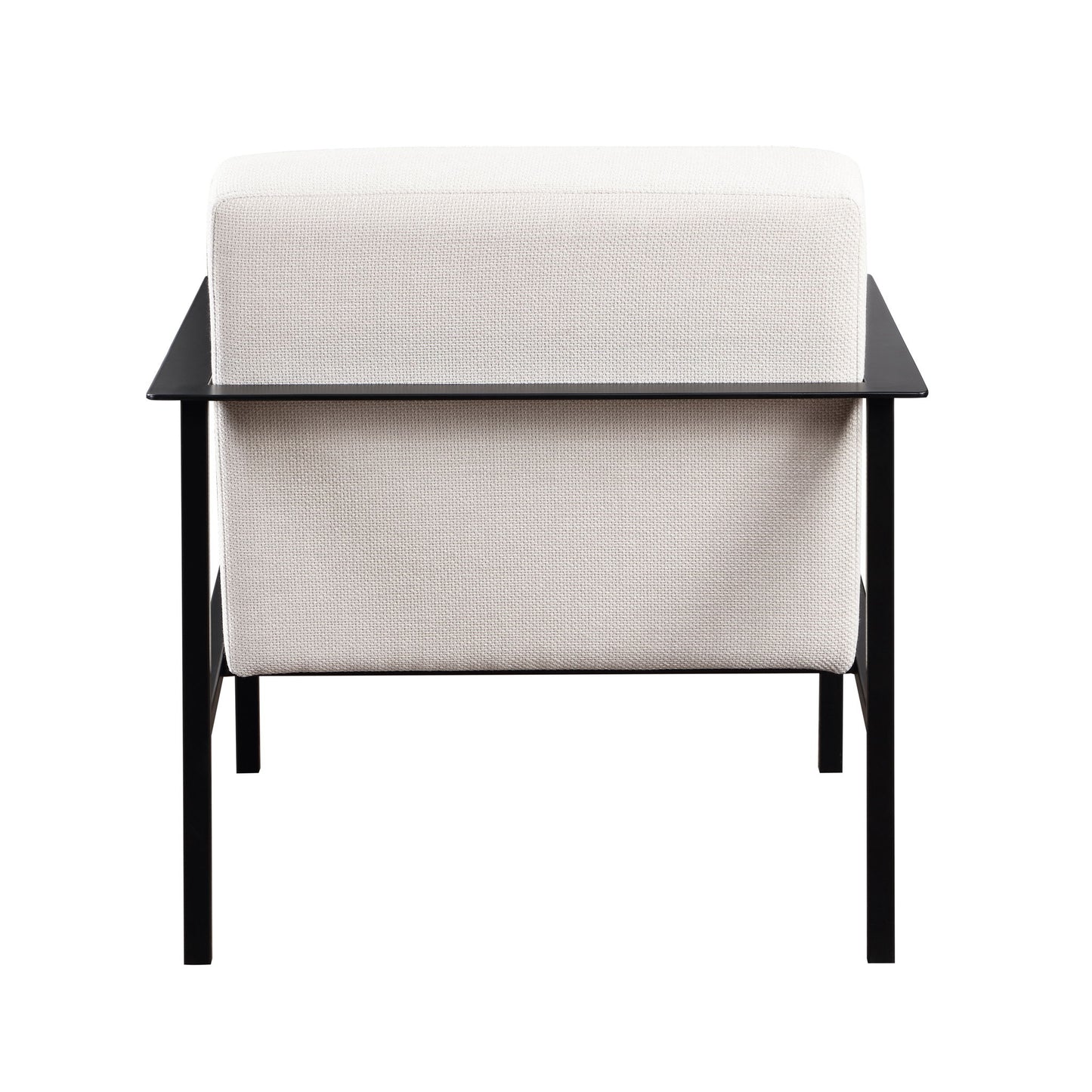 Millie - Stationary Accent Chair - Off White