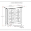 Acadian - Medium Storage Cabinet, Handcrafted