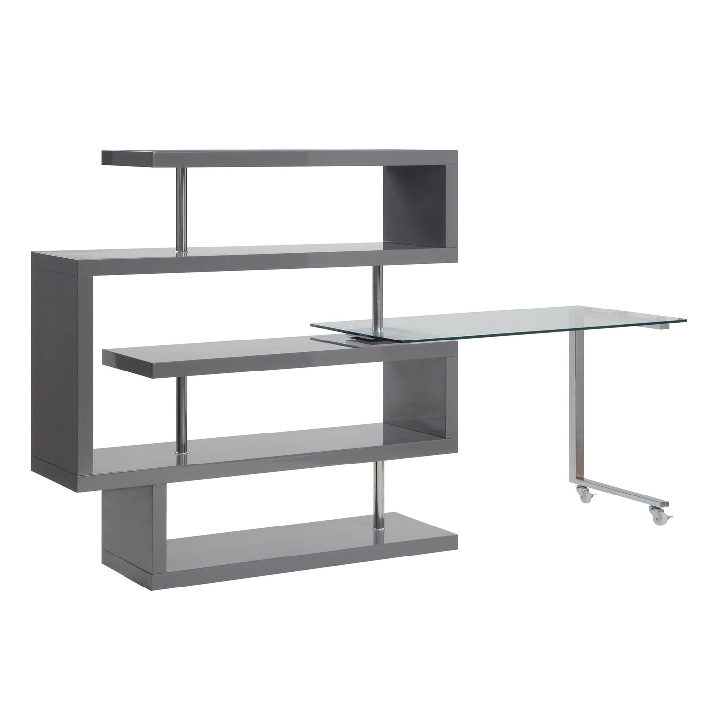 Buck II - Writing Desk & Bookshelf