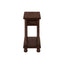 Accent End Table, Storage Drawer, Traditional - Espresso