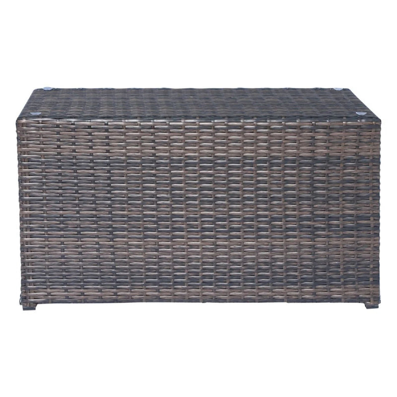 Handcrafted 4 Person Outdoor Seating Group With Plush Cushions - Espresso