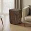 Contemporary Round Accent Table, Indoor / Outdoor