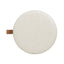 Brandy - Round Upholstered Storage Ottoman With Accent