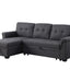 Lucca - Reversible Sleeper Sectional Sofa With Storage Chaise