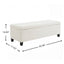 Upholstered Storage Ottoman Bench