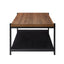 Linea - 3 Piece Occasional Set (1 Coffee & 2 End Tables) - Black / Brown
