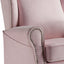Tamaki - Glider Chair With Swivel - Pink