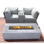 Outdoor Elegance Conversation Set With Fire Pit