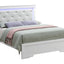Bed With LED Light Accents Headboard