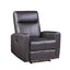 Blane - Top Grain Leather Match Power Motion Recliner - Brown