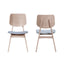 Oscar - Wood Back Chair (Set of 2)