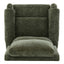 Manual Recliner Massage Chair With Swivel Rocker, 8 Massage Modes, Side Storage Pocket