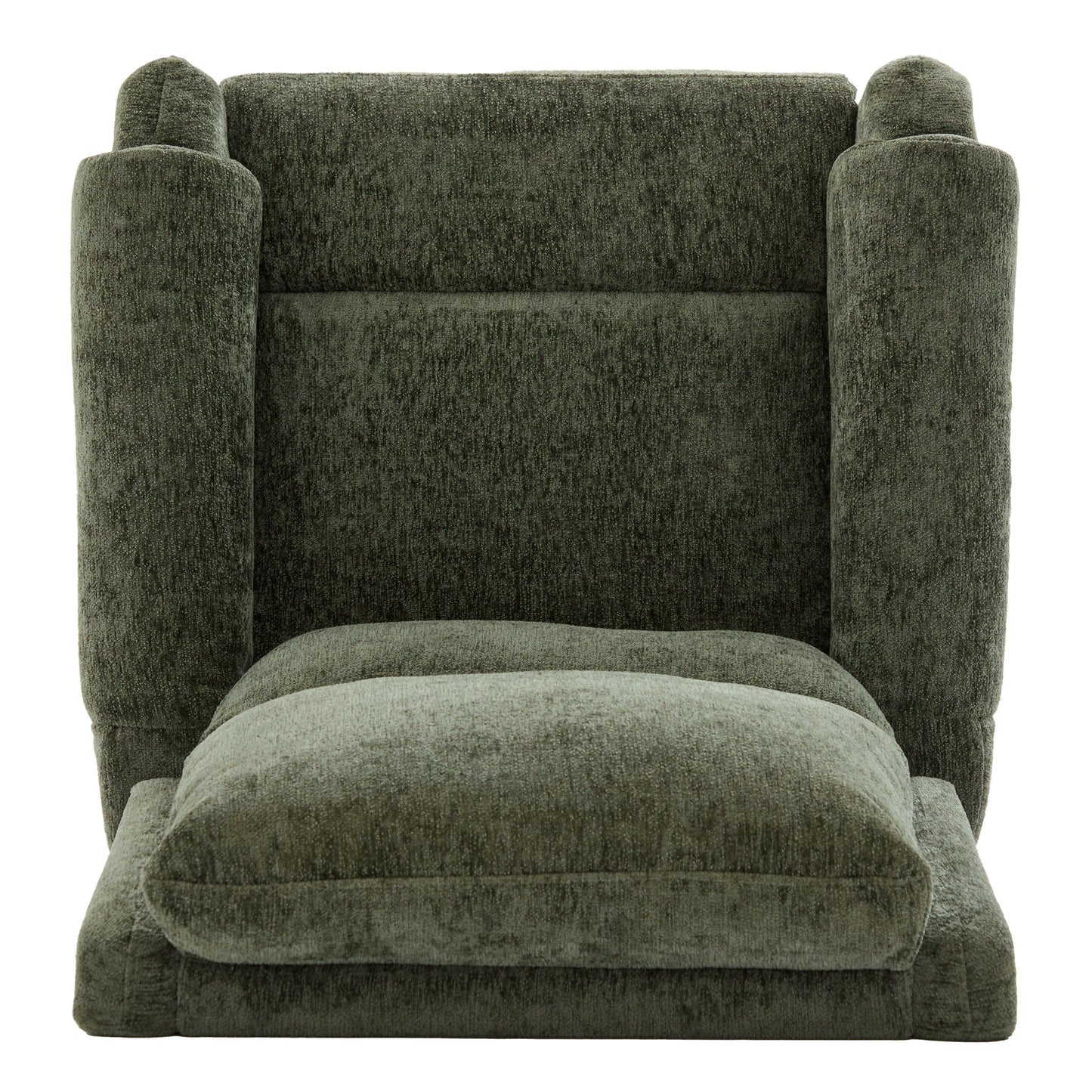 Manual Recliner Massage Chair With Swivel Rocker, 8 Massage Modes, Side Storage Pocket