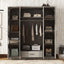 4 Door Wardrobe With 1 Drawer